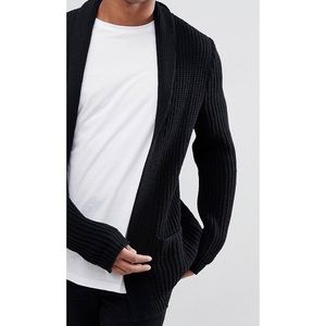 ASOS Ultimate Knitted Cardigan in Black